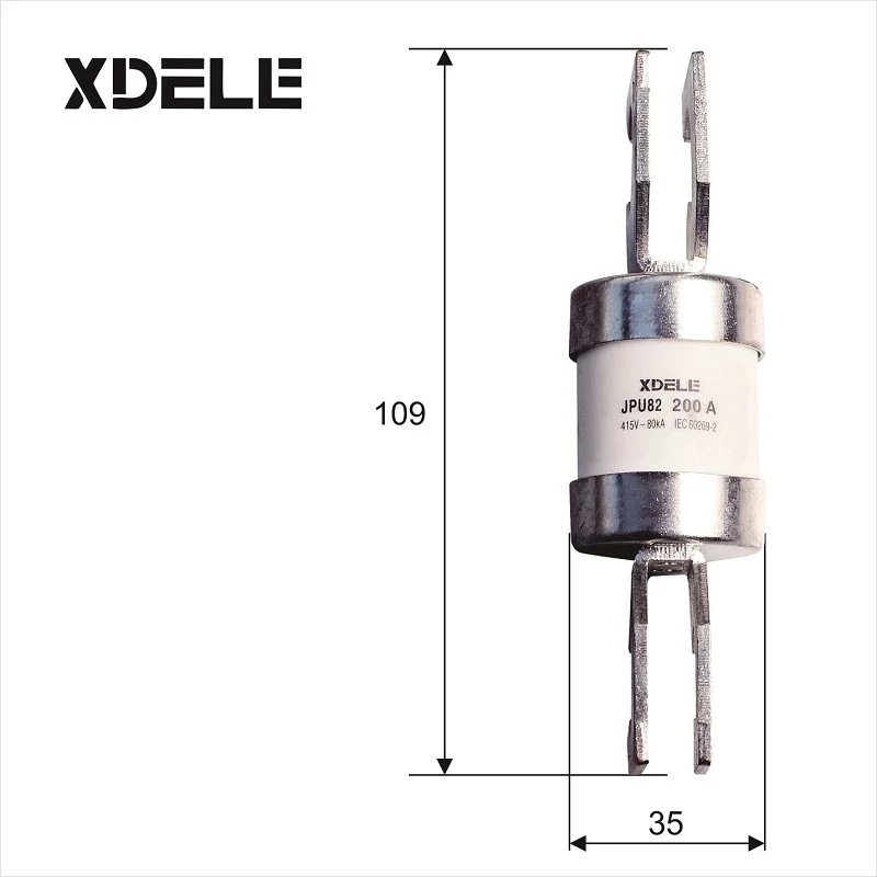 415V 200A AC J Type Slotted Fuse factory